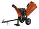 Wortex Drake D420/120L-E - H&auml;cksler mit Verbrennungsmotor Loncin G420F mit Elektrostarter
