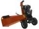 Wortex Drake D420/120L-E - H&auml;cksler mit Verbrennungsmotor Loncin G420F mit Elektrostarter