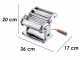 Imperia iPasta INOX - Manuelle Nudelmaschine - glatte Nudeln