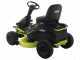 Akku-Rasentraktor Ryobi  RM480E - Mulchfunktion- Seitenauswurf - 4x12V Bleiakku