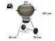 Weber Master Touch GBS C-5750 Smoke Grey - Holzkohlegrill - Durchmesser des Grillrosts &Oslash; 57 cm