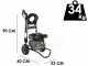 Benzin-Hochdruckreiniger Comet FDX2 CXD 10/220 - Loncin Motor G200FA - Benzin