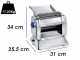 Imperia New Restaurant - Elektronische Nudelmaschine - 160 Watt - 16 Kg/h