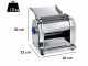 Imperia New Restaurant - Elektrische Nudelmaschine - 160 Watt - 14 Kg/h