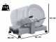RGV Desy AF 275 AM Silver Aufschnittmaschine mit geh&auml;rtetem Messer 275mm - 150W