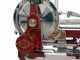 BERKEL B114 rot - Schwungrad Aufschnittmaschine - Messer aus verchromtem Stahl 320 mm