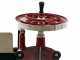 BERKEL B114 rot - Schwungrad Aufschnittmaschine - Messer aus verchromtem Stahl 320 mm