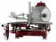 BERKEL TRIBUTE Rot - Schwungrad Aufschnittmaschine mit Messer aus verchromtem Stahl 300 mm