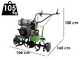 Diesel-Motorhacke AgriEuro Premium-Line AGRI 102 - 296 ccm Dieselmotor