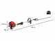 SHINDAIWA SDK AHS236SLW - Benzin-Heckenschere mit Schaft - Klinge 52 cm - 0.9 PS