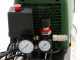 Tragbarer, koaxialer elektrischer Kompressor FIAC ECU 201 Ansaugvolumen: 205 L/Min.