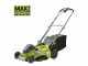Akku-Rasenm&auml;her RYOBI RLM36X46H50PG - MAX POWER 36V - 5Ah - 45 l Grasfangkorb - 46 cm Schnittbreite