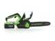 Greenworks GD24CS30 - Akku-Kettens&auml;ge 24V 4Ah - Schwert 30 cm