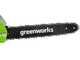 Greenworks GD48CS36 - Elektro-Kettens&auml;ge - Schwert 36 cm - AKKU UND LADEGER&Auml;T NICHT ENTHALTEN