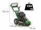 GreenBay Deep LE-330 - Baumstumpffr&auml;se - Loncin-Motor 420 ccm mit E-Starter - Schneideger&auml;t mit 8 Wolframkarbidh&auml;mmern