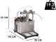 Il-Tec Ultrafiller Dual Fluid - Elektrischer Gegendruck-Abf&uuml;ller f&uuml;r Lebensmittelfl&uuml;ssigkeiten