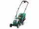 Akku-Rasenm&auml;her zum Schieben RIBIMEX PRBAT20-TON33 - 2x20V 4Ah Akku - 34 cm Schnittbreite