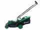 Akku-Rasenm&auml;her zum Schieben RIBIMEX PRBAT20-TON33 - 2x20V 4Ah Akku - 34 cm Schnittbreite