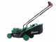 Akku-Rasenm&auml;her zum Schieben RIBIMEX PRBAT20-TON33 - 2x20V 4Ah Akku - 34 cm Schnittbreite