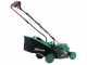 Akku-Rasenm&auml;her zum Schieben RIBIMEX PRBAT20-TON33 - 2x20V 4Ah Akku - 34 cm Schnittbreite