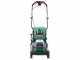 Akku-Rasenm&auml;her zum Schieben RIBIMEX PRBAT20-TON33 - 2x20V 4Ah Akku - 34 cm Schnittbreite