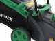 Akku-Rasenm&auml;her zum Schieben RIBIMEX PRBAT20-TON33 - 2x20V 4Ah Akku - 34 cm Schnittbreite