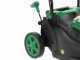 Akku-Rasenm&auml;her zum Schieben RIBIMEX PRBAT20-TON33 - 2x20V 4Ah Akku - 34 cm Schnittbreite