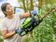 Elektrische Akku-Heckenschere Greenworks GD60HT66 60V - Schwert 66 cm- OHNE AKKU UND LADEGER&Auml;T