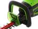 Elektrische Akku-Heckenschere Greenworks GD60HT66 60V - Schwert 66 cm- OHNE AKKU UND LADEGER&Auml;T