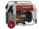 GeoTech Pro iGGP5000ES - Inverter-Stromerzeuger mit Elektrostarter auf R&auml;dern 4 kW - Dauerleistung 3.5 kW - 230V