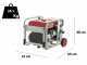 Inverter Stromerzeuger 230V einphasig 3.5 kW GeoTech iGGP5000ES mit R&auml;dern - E-Starter