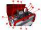 Raupendumper AgriEuro Top-Line CARGO J 10000 HEDH 4.0 mit Joystick - Honda GXe630 - Mit Ladeschaufel + Betonmischer
