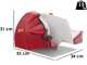 PROMO BERKEL Home Line Plus 250 ROT - Aufschnittmaschine mit 250 mm Klinge