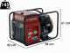 Stromerzeuger 9.2 kW dreiphasig MOSA GE 13000 HBS - Honda GX630 - Generator in Italien hergestellt