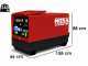 MOSA GE SX-9000 KDM - Diesel-Stromerzeuger leise 8.3 kW - Dauerleistung 7.5 kW 230V + ATS