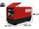 Diesel Notstromaggregat dreiphasig MOSA GE SX-11000 KDT - Kohler-Lombardini KDW702 - 8 kW - leise - inkl. ATS Notstromautomatik