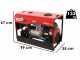 TecnoGen H15000ELX - Benzin-Stromerzeuger 10.4 kW - Dauerleistung 9.4 kW - 230V