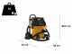 Industrie-Nass- und Trockensauger f&uuml;r das Bauwesen DeWALT DWV902M-QS