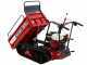 Raupentransporter mit ausziehbarer Ladefl&auml;che AgriEuro Premium RANGER M570 H-E - Honda GX200 Motor - E-Starter
