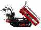 Raupentransporter mit ausziehbarer Ladefl&auml;che AgriEuro Premium RANGER M570 H-E - Honda GX200 Motor - E-Starter