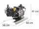 Comet APS 41 - Hochdruck-Membranpumpe mit Elektroantrieb - 230V-Motor 3 PS