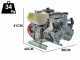 Motorpumpe zum Spr&uuml;hen Comet MTP P40/20 SC 4T - Motor Honda GX120 - f&uuml;r S&auml;uren und Chemikalien