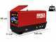 Diesel Notstromaggregat einphasig MOSA GE SX 16000 KDM - Kohler-Lombardini KDW1003 - 13 kW - leise
