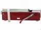 Tre Spade Mod. 10 Manuelle Tisch-Wurstf&uuml;llmaschine rot - Zwei Geschwindigkeiten - Kapazit&auml;t 10 kg