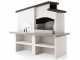 Palazzetti New Zealand 2 - Kombi-Grillkamin mit Holzbackofen aus Beton
