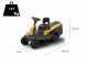 Akku-Rasentraktor Stiga SWIFT 372e - ePower Akkus - 72 cm Schnittbreite