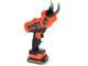 Akku-Gartenschere Black &amp; Decker BCPP18D1-QW f&uuml;r die Baumpflege - Akku 18V 2Ah + Gratis 18-V-Akku 2 Ah - Schnittdurchmesser max. 25 mm