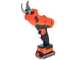 Akku-Gartenschere Black &amp; Decker BCPP18D1-QW f&uuml;r die Baumpflege - Akku 18V 2Ah + Gratis 18-V-Akku 2 Ah - Schnittdurchmesser max. 25 mm