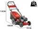 Rasenm&auml;her mit Radantrieb Marina Systems AGRI 46 SB BS675E - 4IN1 - Briggs &amp; Stratton 675 EXI