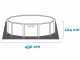 Runder Pool Intex Graphite Grey Panel 26384NP
